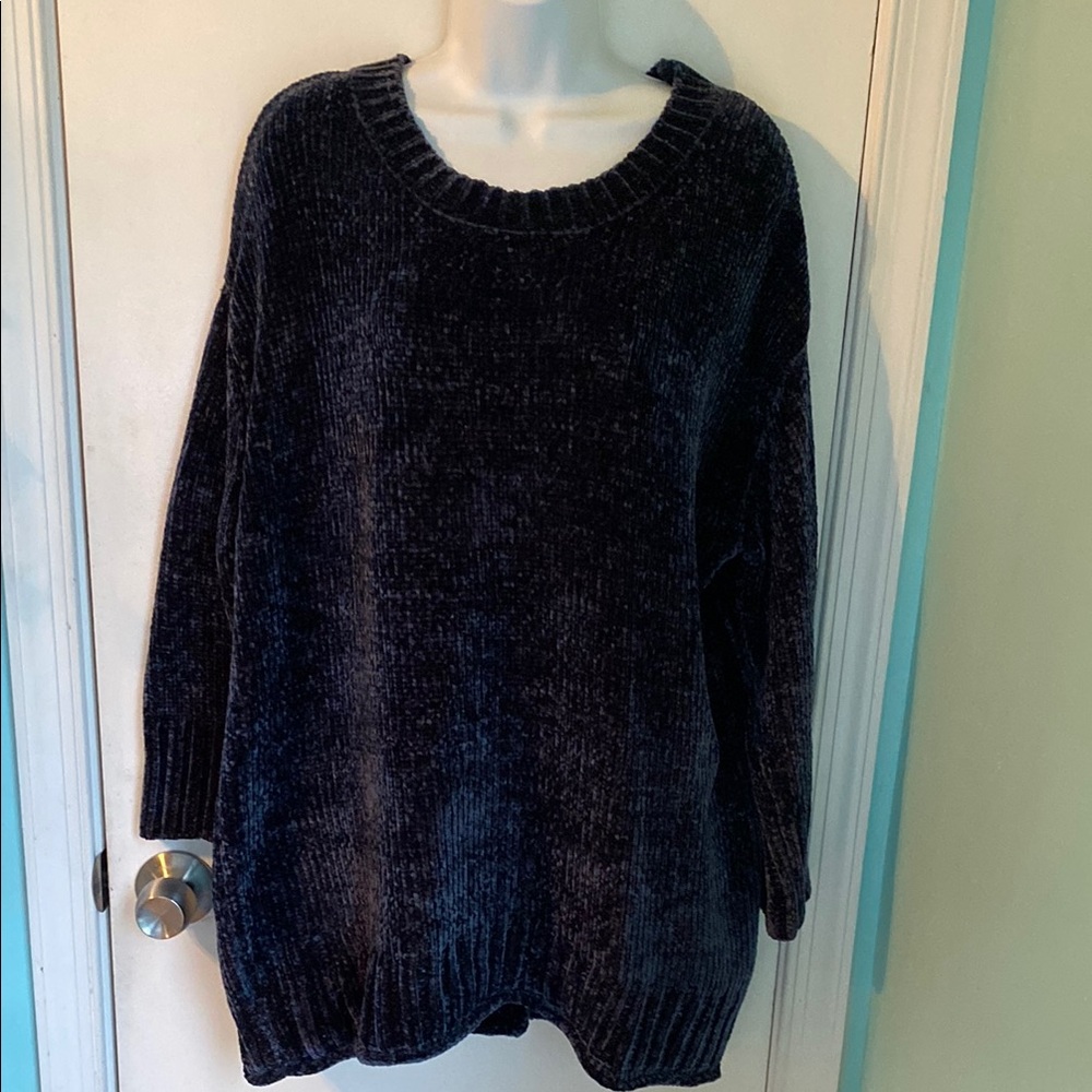 Philosophy Woman Chenille Crew Neck Sweater